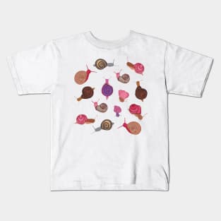 Snails are cute Kids T-Shirt